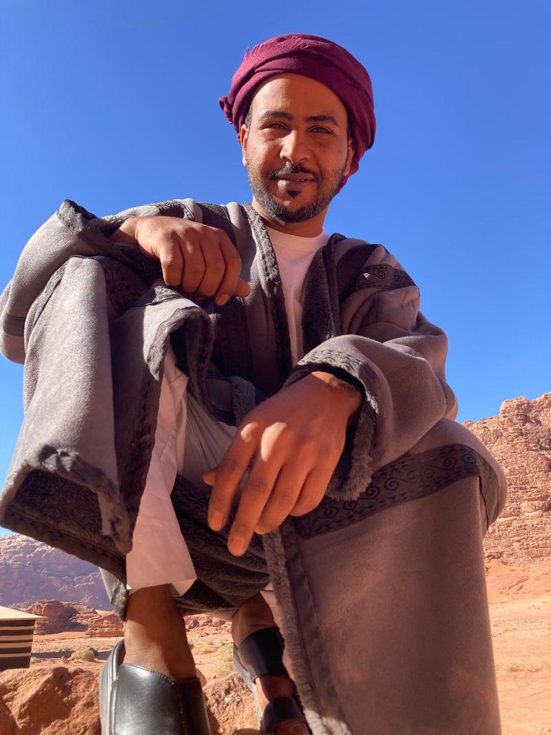 Hussein Al Zalabieh in Wadi Rum